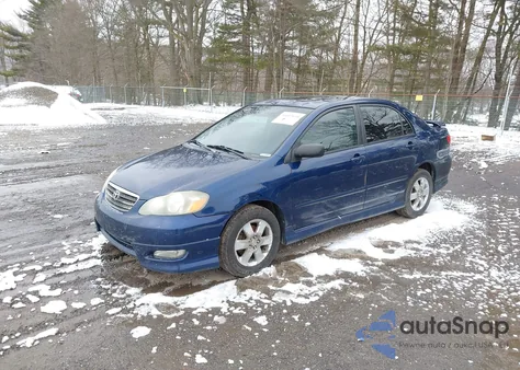 2006 Toyota Corolla S from USA, damaged, VIN 2T1BR32E96C676759
